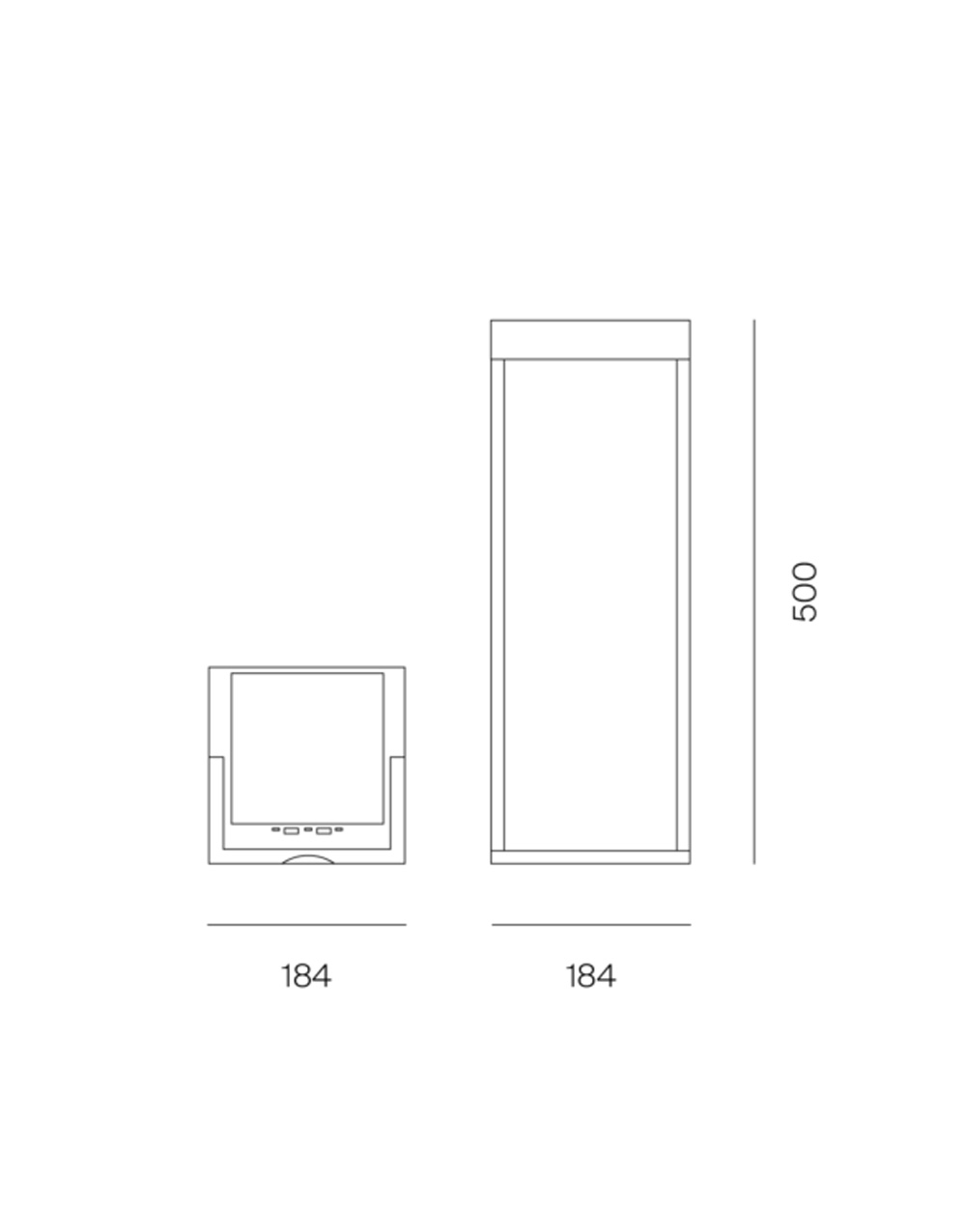 DIOGENE_L HYBRID ΕΠΙΤΡΑΠΕΖΙΟ ΛΕΥΚΟ ΕΠΑΝΑΦ. LED 2,2W IP65 LOGICA LOGICA 2-MC42770 - Image 3