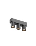 SLIM TERNARY SPOTLIGHT 6W 3000K ΓΙΑ ΜΑΓΝΗΤΙΚΗ ΡΑΓΑ 48V SLIM ΜΑΥΡΟ UNIVERSE UNIVERSE  2-U016636