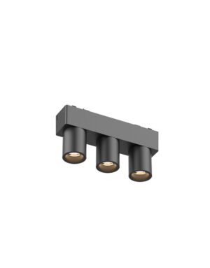 SLIM TERNARY SPOTLIGHT 6W 3000K ΓΙΑ ΜΑΓΝΗΤΙΚΗ ΡΑΓΑ 48V SLIM ΜΑΥΡΟ UNIVERSE UNIVERSE  2-U016636