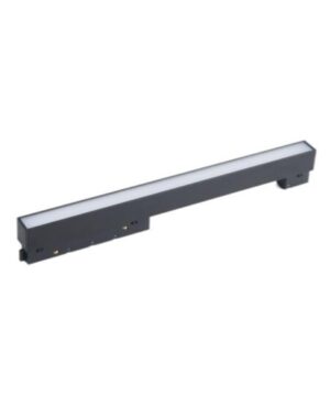 STANDARD FLOOD LIGHT 30W 3000K 24° TRIAC SOLUTION ΓΙΑ ΜΑΓΝΗΤΙΚΗ ΡΑΓΑ 48V ΜΑΥΡΟ UNIVERSE UNIVERSE  2-U016759