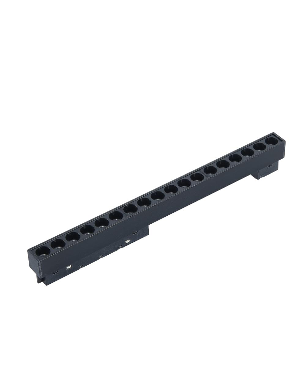 STANDARD GRILLE LIGHT 18W 3000K 24° TRIAC SOLUTION ΓΙΑ ΜΑΓΝΗΤΙΚΗ ΡΑΓΑ 48V ΜΑΥΡΟ UNIVERSE UNIVERSE 2-U016797