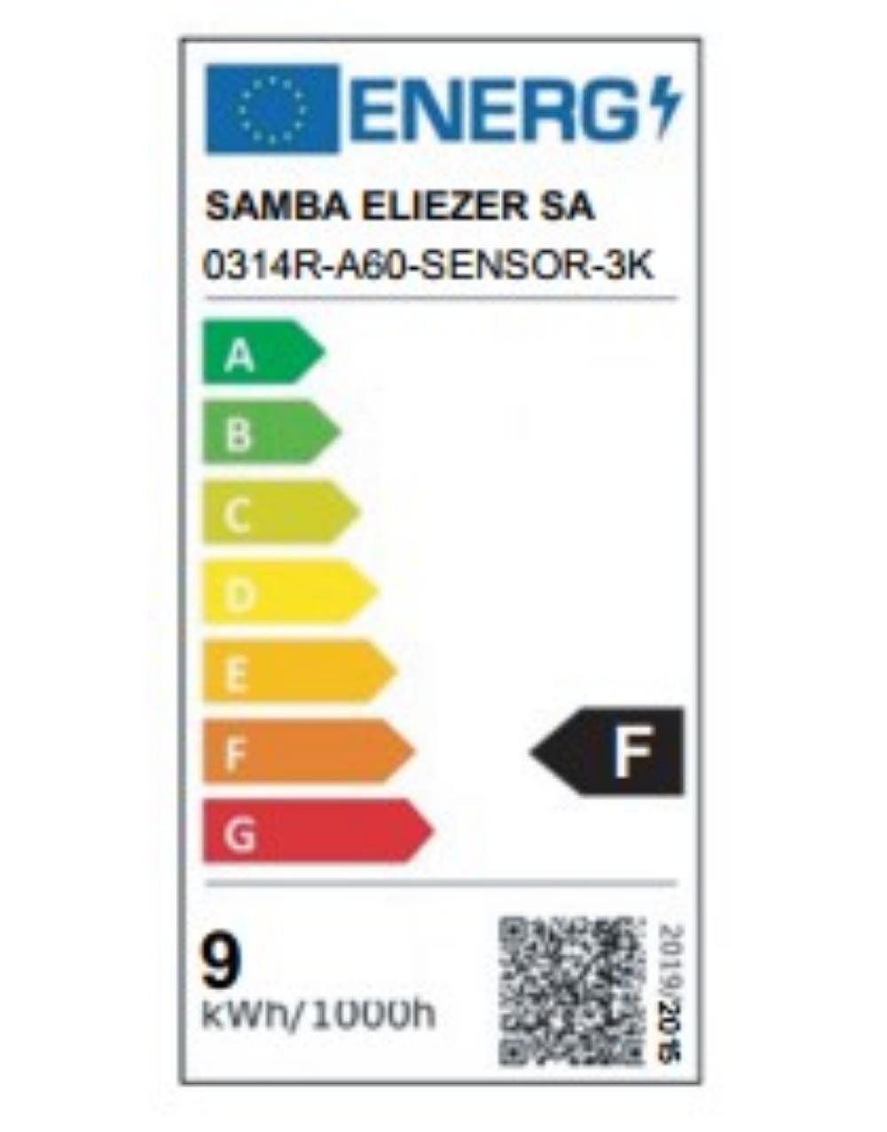 ΛΑΜΠΑ LED SMD A60 9W E27 3000K ΜΕ ΑΝΙΧΝΕΥΤΗ ΜΕΡΑ-ΝΥΧΤΑ 220-240V 810lm UNIVERSE UNIVERSE 2-U016896 - Image 4