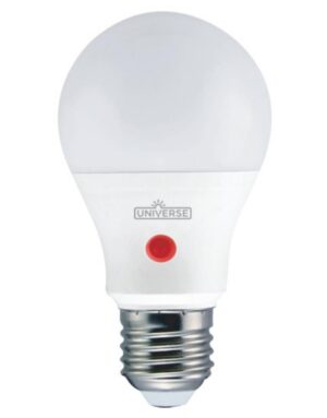 ΛΑΜΠΑ LED SMD A60 9W E27 4000K ΜΕ ΑΝΙΧΝΕΥΤΗ ΜΕΡΑ-ΝΥΧΤΑ 220-240V 810lm  UNIVERSE UNIVERSE  2-U016902