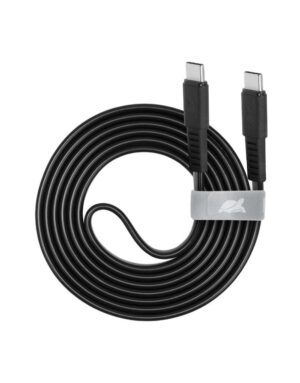 Rivacase PS6005 BK12 Type-C / Type-C καλώδιο 1,2m μαύρο   2-DVPS6005BK12