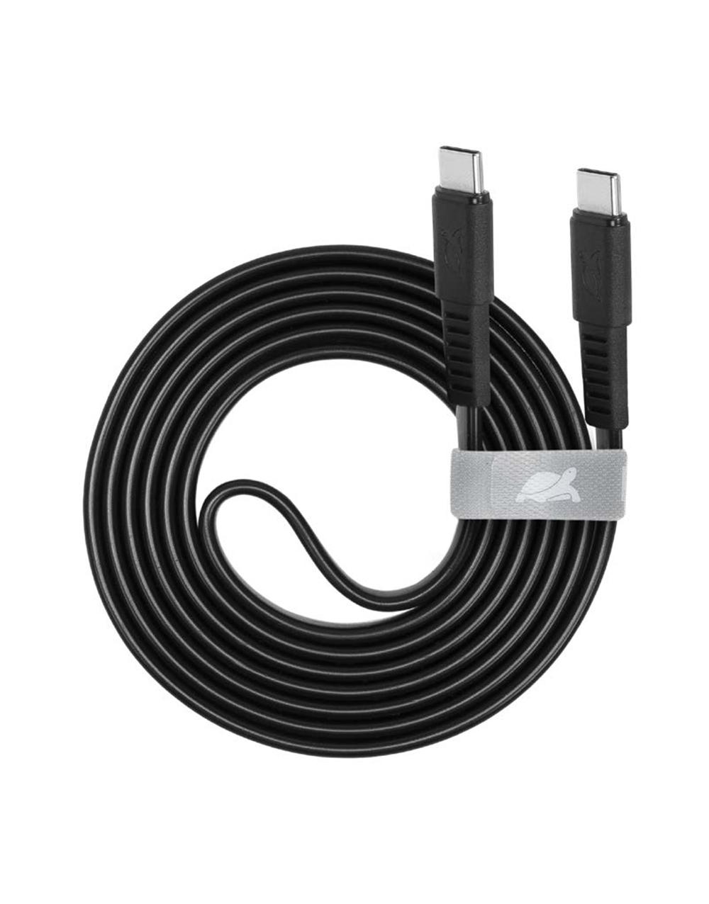 Rivacase PS6005 BK12 Type-C / Type-C καλώδιο 1,2m μαύρο 2-DVPS6005BK12