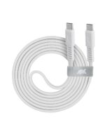 Rivacase PS6005 WT12 Type-C / Type-C καλώδιο 1,2m λευκό   2-DVPS6005WT12