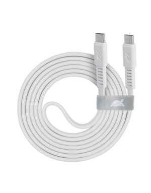 Rivacase PS6005 WT12 Type-C / Type-C καλώδιο 1,2m λευκό   2-DVPS6005WT12